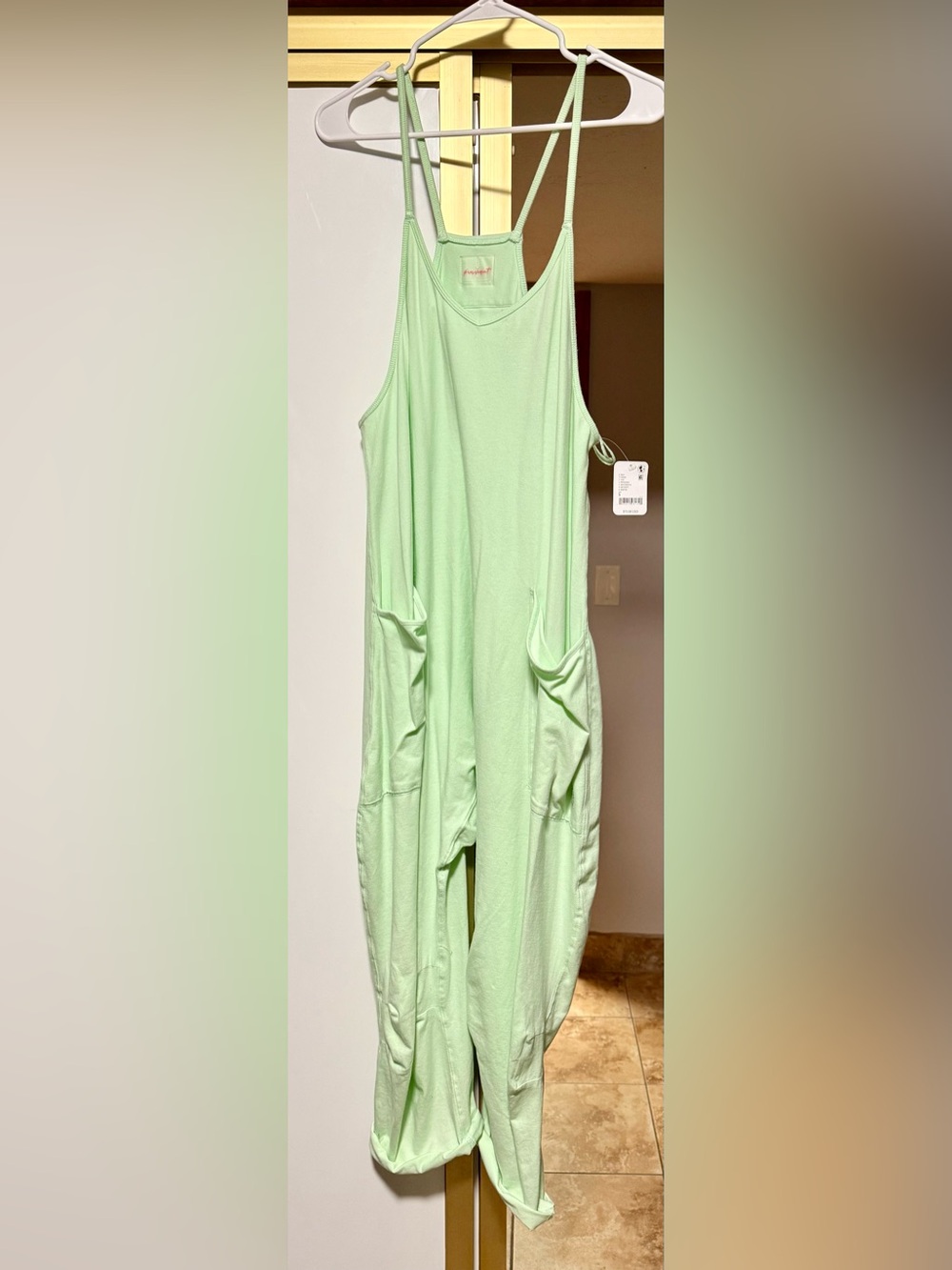 NWT!!! FP Movement by Free People Mint Green Lounge Jumpsuit
